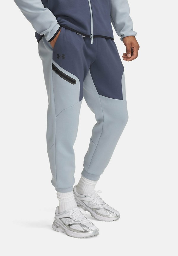 UNSTOPPABLE FLEECE - Tracksuit bottoms - downpour gray