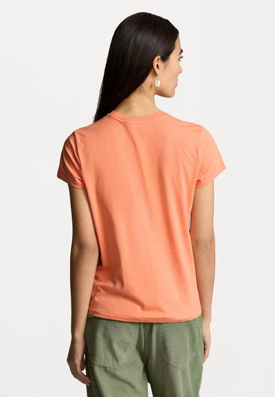 Polo Ralph Lauren COTTON JERSEY CREWNECK T-SHIRT - Navadna majica - peach tree