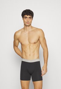 Calvin Klein Underwear 3 PACK - Boxerky - black/tawny port/porpoise