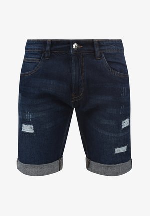 INDICODE JEANS, IDHALLOW - Shorts di jeans - dark blue