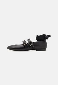ALOHAS THEKLA BALLET FLATS - Bailarinas con hebilla - black