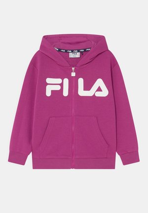 SVINDAL LOGO ZIP UNISEX - Bluza rozpinana - wild aster