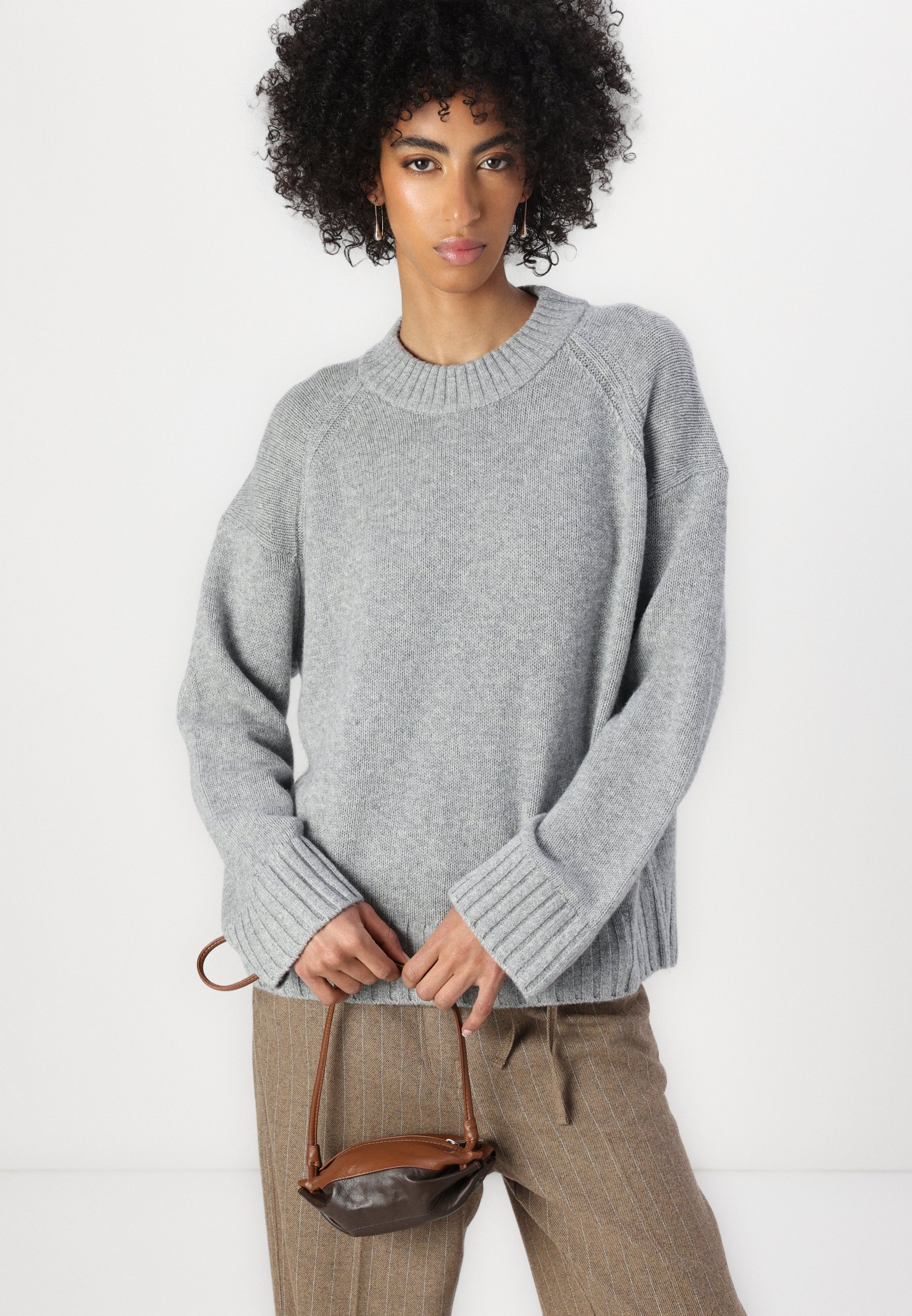 DAY BIRGER ET MIKKELSEN★グレー★グレージュ DAY Birger et Mikkelsen GLEN SOFT - Jumper - light medium