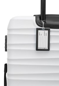 WITTCHEN LARGE SUITCASE WITH LUGGAGE TAG FROM ABS - Trolley - white