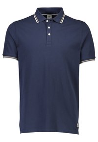 W CONTRAST - Poloshirt - navy