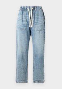 EASY PANT INVERNES - Wide Leg - medium wash
