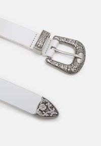 Zign LEATHER UNISEX - Pas - white