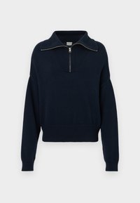 CROPPED TROYER - Jumper - dark night