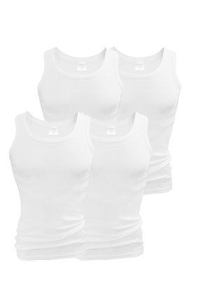 Clark Crown 4 STÜCK - Undershirt - weiss