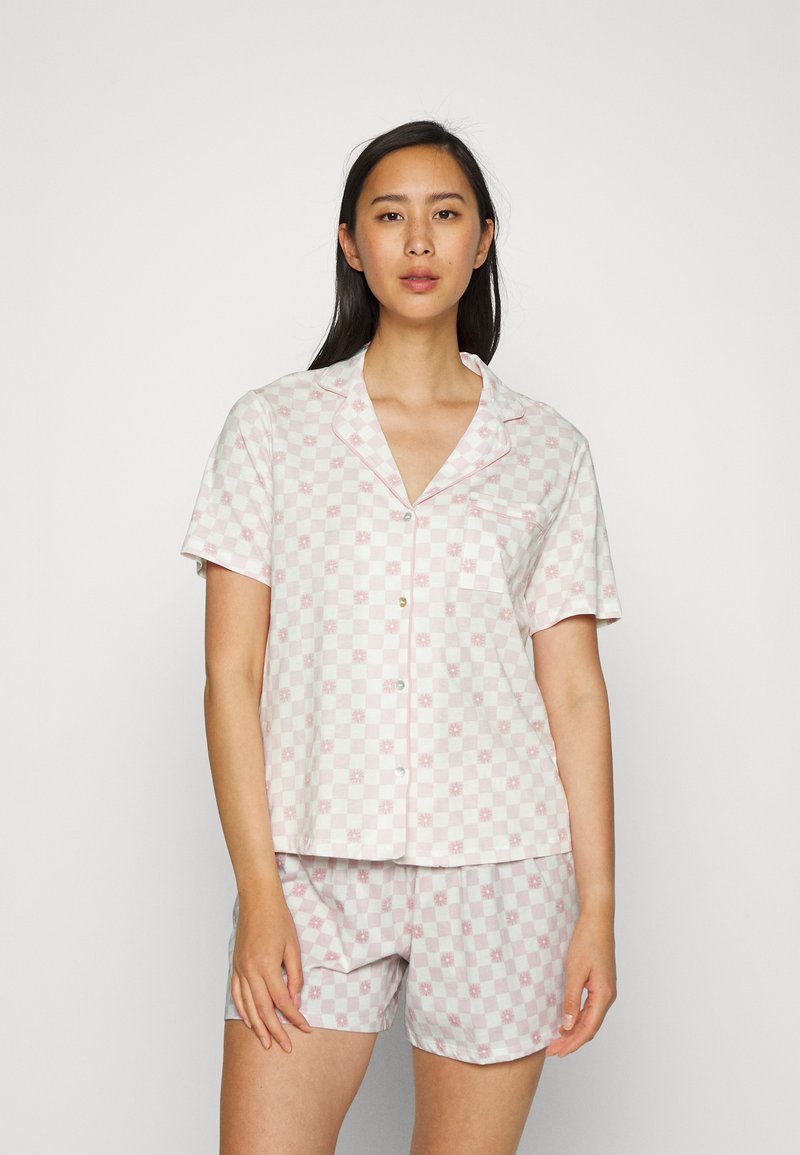 women'secret FRESH SHORT SLEEVES MASCULINE Pyjama pink Zalando.ch