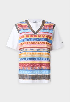 Love Moschino, GRAPHICS - Тениска с щампа - multi-coloured