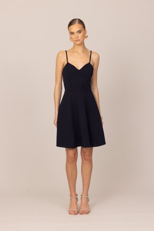 WAL G. JINA SKATER DRESS - Trikotaažkleit - navy blue