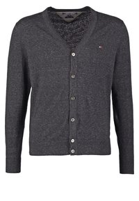 Tommy Hilfiger Cardigan - mottled dark grey