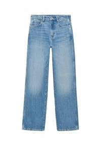 HIGH WAIST - Vaqueros holgados - blue