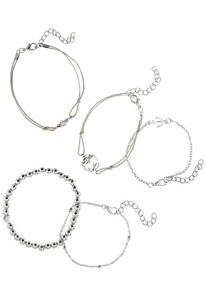 5 PACK - Bracciale - silberfarben poliert