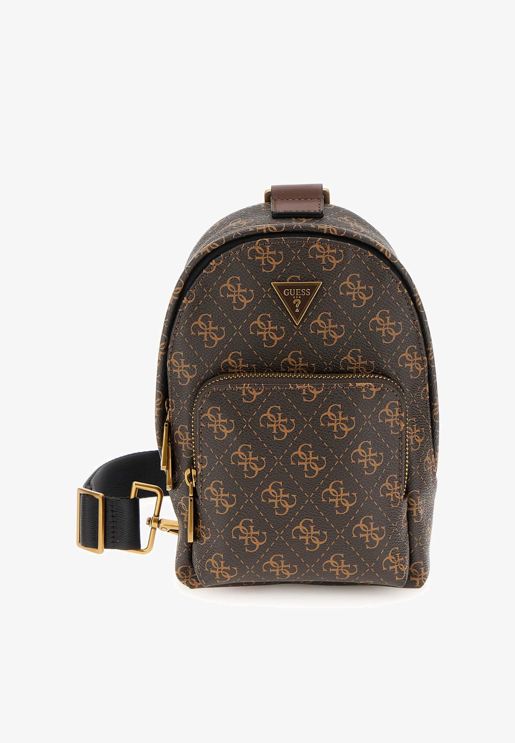 Guess MINI-VEZZOLA 4G-LOGO Tagesrucksack braun Zalando