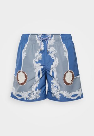 Versace SWIMWEAR - Short de bain - stone blue/dark grey