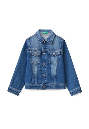 United Colors of Benetton Chaqueta vaquera - denim dark blue