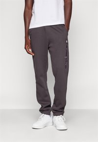 Champion ICONS TONAL CUFF LARGE LOGO - Træningsbukser - anthracite