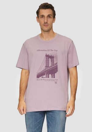 T-Shirt print - flieder