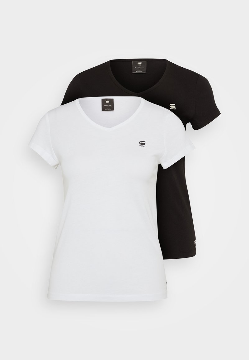 G-Star T-shirt basic zwart G-Star T-shirt basic zwart