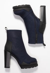 G-STAR Botines de tacón - dark blue