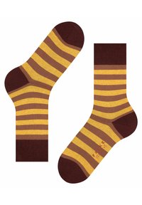 FALKE SENSITIVE MAPPED LINE - Socken - burgundy (8593)