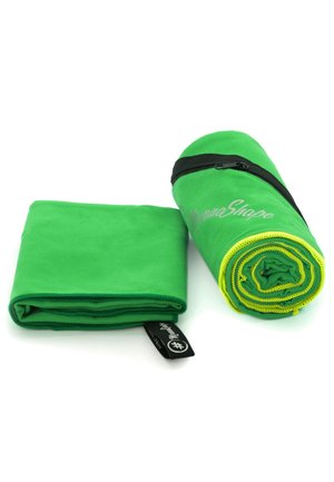 Strandtuch - grün   grüner rand