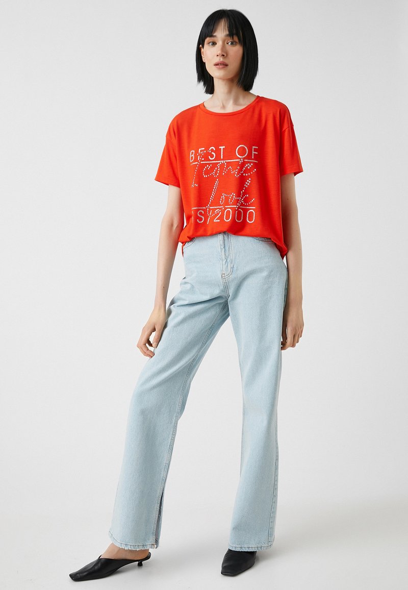 Koton T-shirt print rood