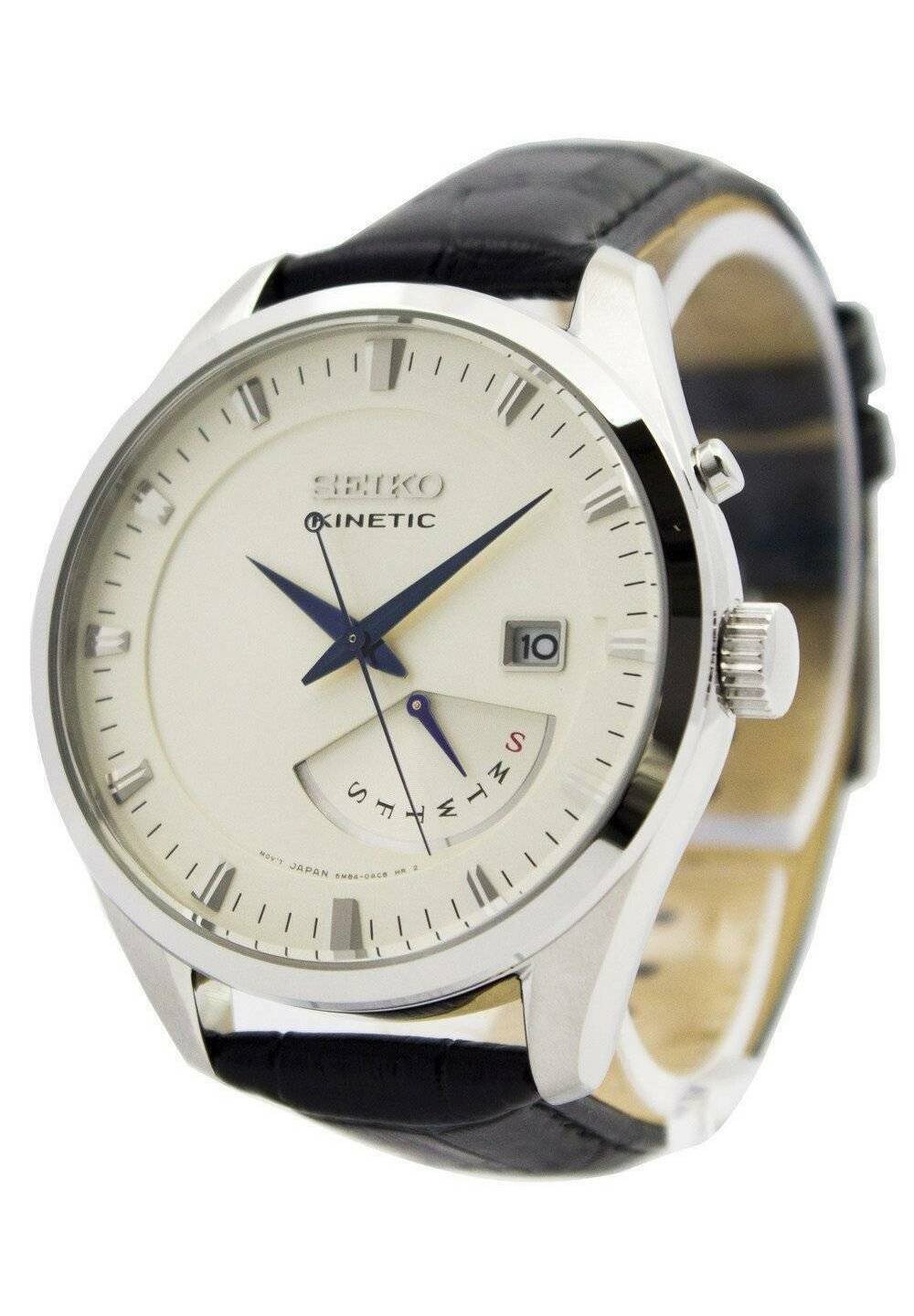Montre Seiko Classique - Cadran Blanc - Mouvement Quartz - Style Élégant Et Intemporel