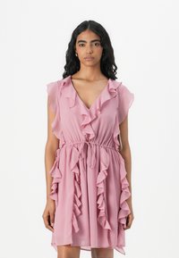 Vero Moda - VMCARMEN V NECK SHORT DRESS - Cocktail dress / Party dress - lilas Thumbnail Image 1