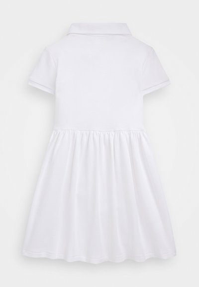 Polo Ralph Lauren DAY DRESS - Freizeitkleid - white