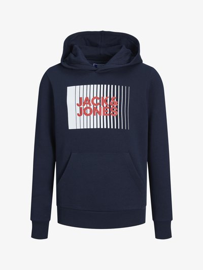 JJECORP LOGO PLAY - Sweat à capuche - navy blazer