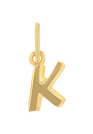 LETTER K - Hanger - gold coloured