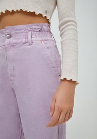 PULL&BEAR Vaqueros boyfriend - purple