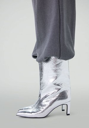 Laarzen - silver-coloured