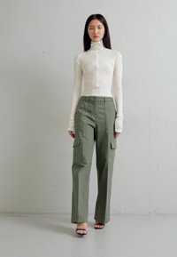 BITE Studios ZIP TURTLE - Langarmshirt - cream