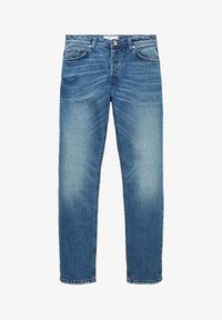 Selectat, used mid stone blue denim