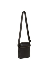 LANCASTER SOFT VINTAGE HOMME - Cross body bag - marron jaune