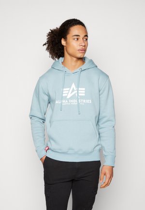 Alpha Industries BASIC - Sweat à capuche - grey blue