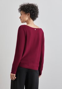Street One DOLMAN - Strickpullover - rot