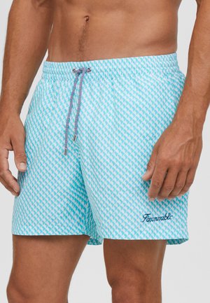 Façonnable CUBIC - Short de bain - curacao blue