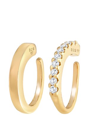 2 PACK EARCUFF - Øreringe - gold-coloured