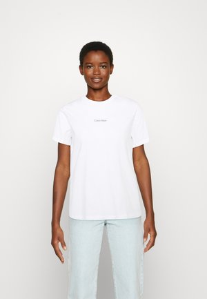 MICRO LOGO REGULAR - T-shirt basic - bright white