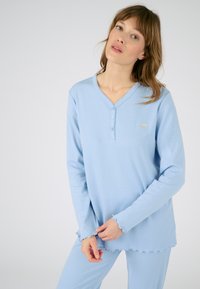 Damart INTERLOCK  DOUCE ET SOUPLE SET - Pyjama - bleu