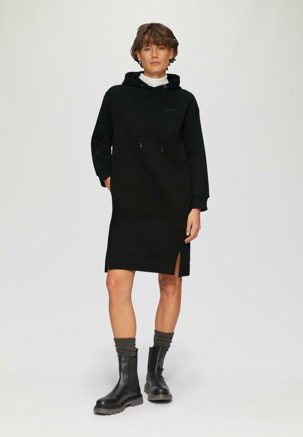 Freizeitkleid - schwarz