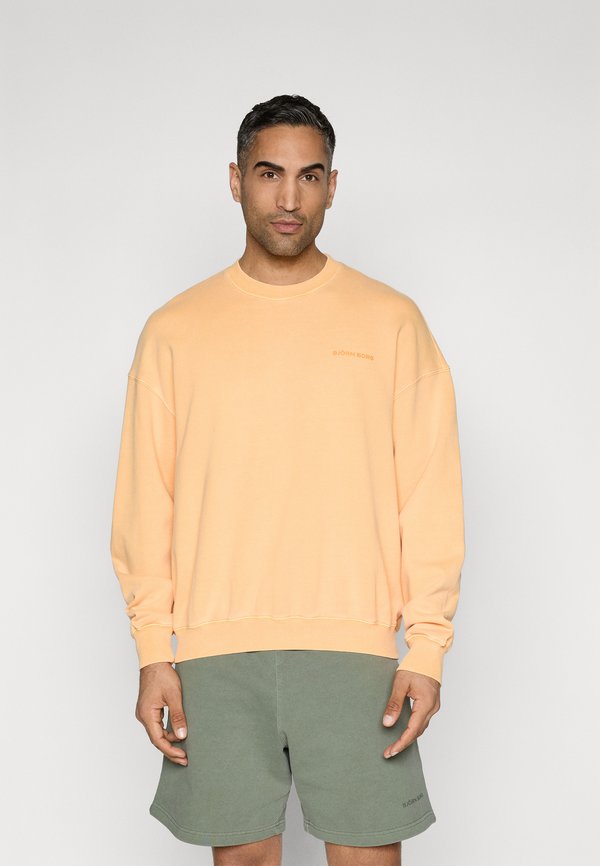 OVERSIZED WASHED - Sweatshirt - papaya