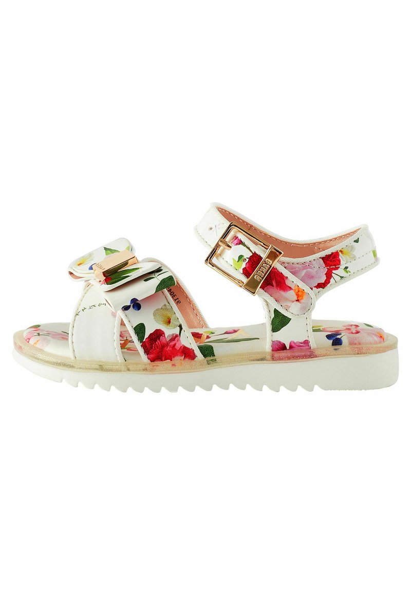 Baker by Ted Baker - FLORAL PATENT  REGULAR FIT - Babacipők - white, Nagyítás