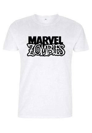 Marvel ZOMBIES OF MARVEL LOGO - T-shirt z nadrukiem