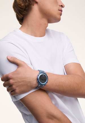 RETRO - Orologio digitale - light blue